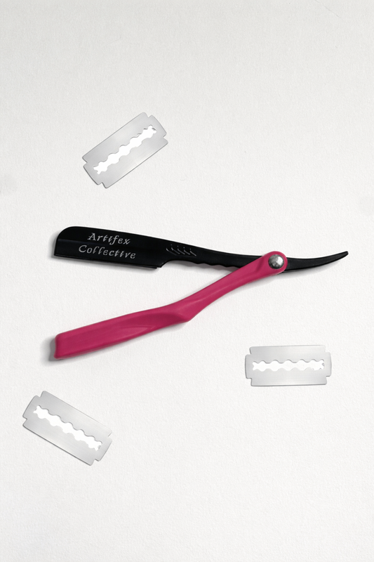 Pink Straight Razor