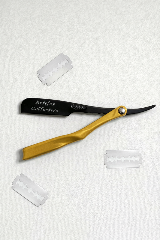Gold Straight Razor