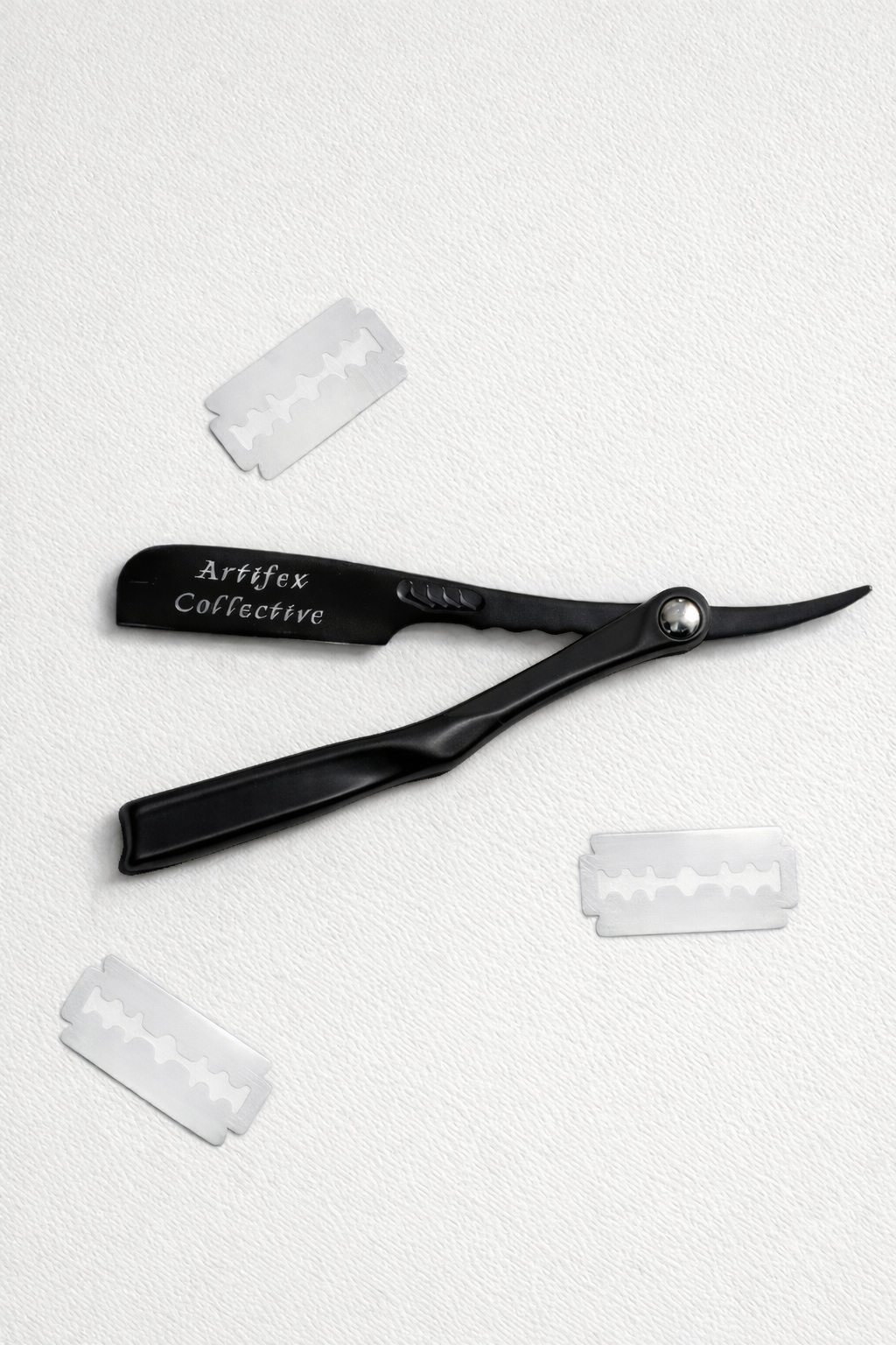 Black Straight Razor