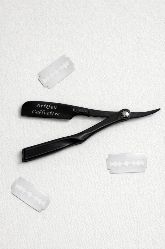 Black Straight Razor